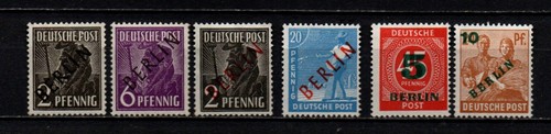 Briefmarken bund berlin - briefmarken,