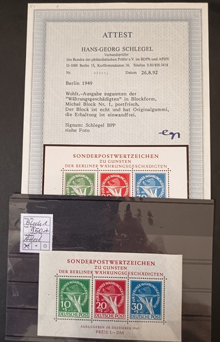 Berlin block postfrisch - berlin,