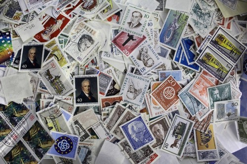 Große briefmarken wundertüte - große, briefmarken-wundertüte