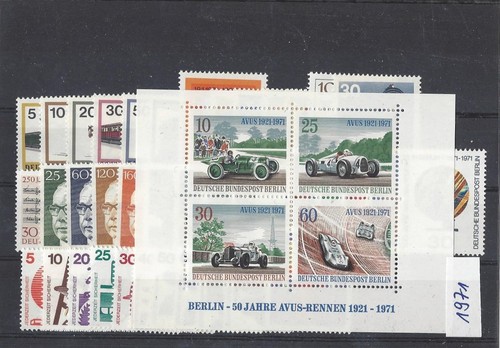Berlin jahrgänge 1971 - jahrgänge, 1971-1975