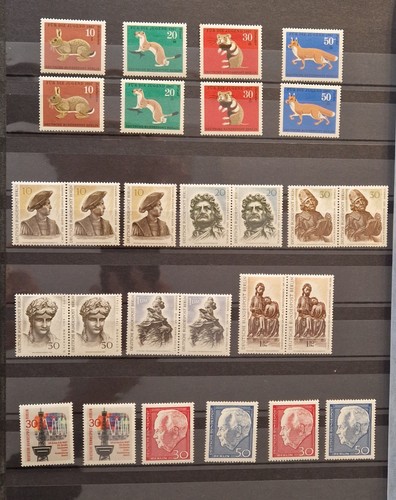 Briefmarken berlin 1967 - briefmarken,