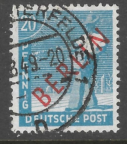 Berlin 1949 26 20 - mi.-nr.,