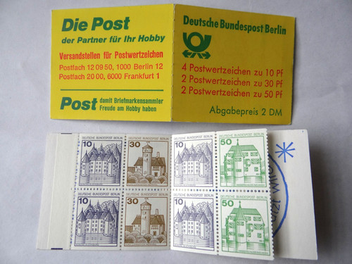 Berlin markenheftchen b - mh,