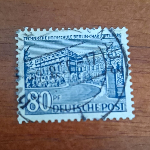Briefmarke technische - 80, pf