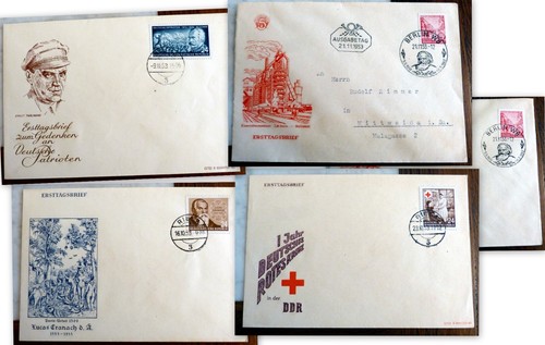 Auswahl ddr fdc - ddr,