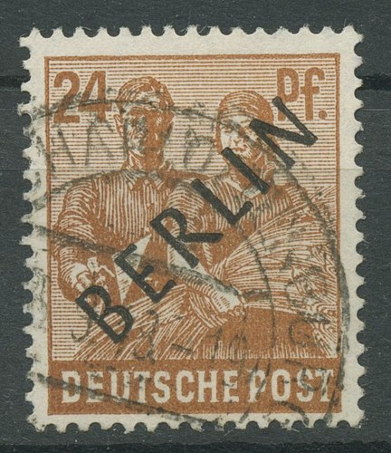Berlin 1948 schwarzaufdruck - berlin, 9