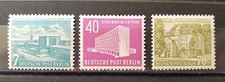 Berlin MiNr. 121 - 123