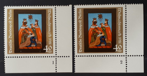 Berlin 658 postfrisch ecke - ecke, 4