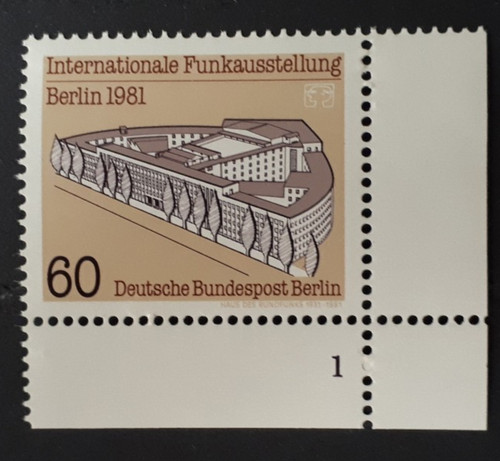Berlin 649 postfrisch ecke - berlin,