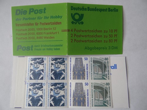 Berlin markenheftchen 14 - berlin,