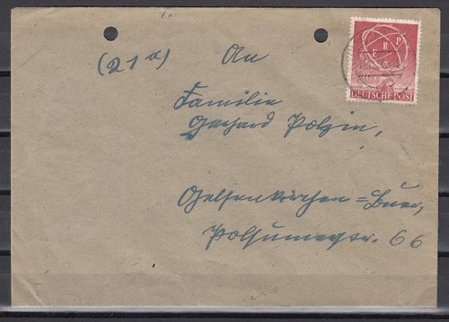Berlin 71 auf brief - mi-nr.,