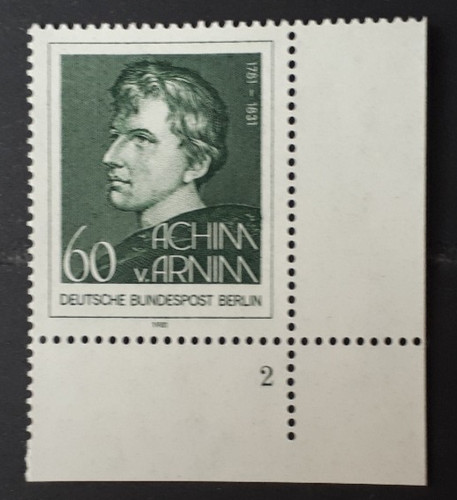 Berlin 637 postfrisch ecke - berlin, 4