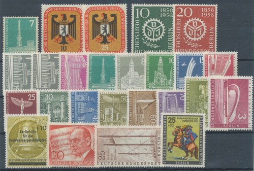 Berlin jahrgang 1956 michel - jahrgang,