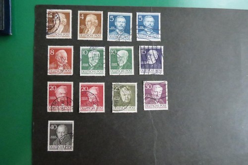 Berlin 1952 marken - 1952,, ab