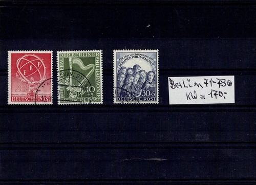 Berlin michel 73 - 71, gest