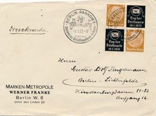 4er Block Tag der Briefmarke -