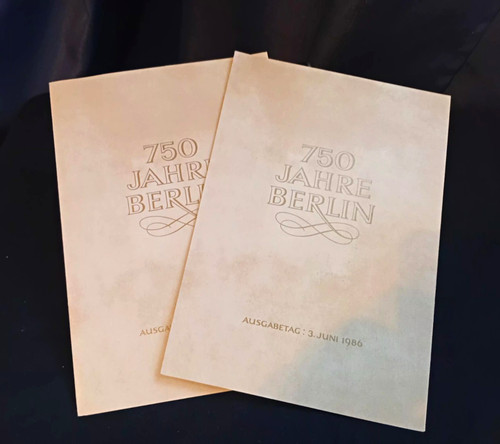 Ersttagsblätter 750 jahre - 750,
