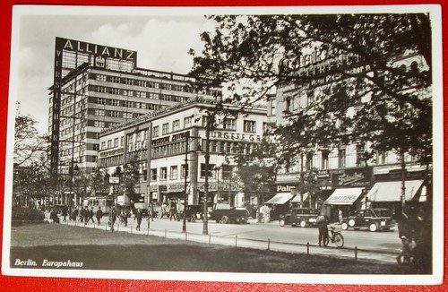 Berlin 1938 europahaus belebt - berlin,