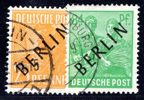 Berlin 1948 gestempelt - berlin,