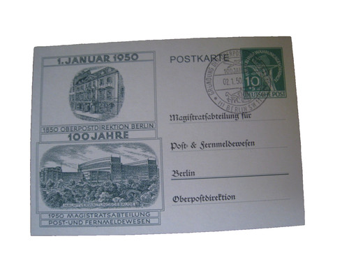 Postkarte berlin 100 - 100, jahre