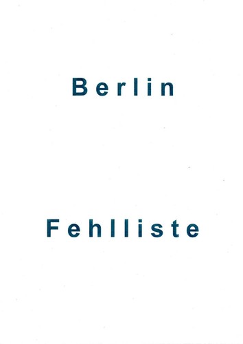 Berlin 1990 1989 1988 - ,,