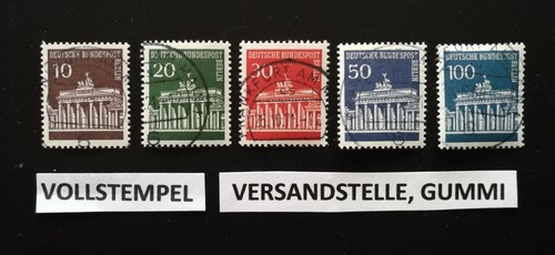 Berlin 286 290 vollstempel - 286-290,,