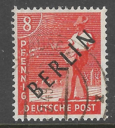 Berlin 1948 3 8 - mi.-nr.,