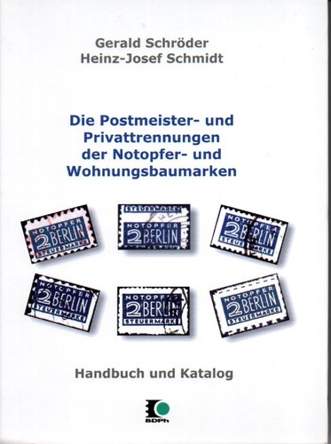 Notopfer berlin katalog der - katalog,