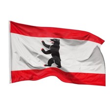 Fahne Flagge Berlin Wappen