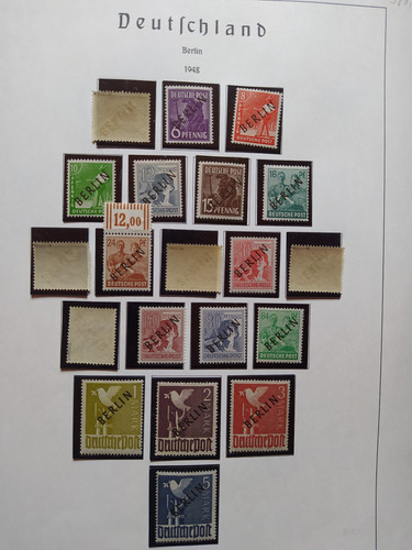 Berlin postfrische sammlung - postfrische,