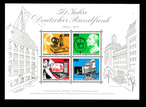 Briefmarken berlin 1973 - briefmarken, 50