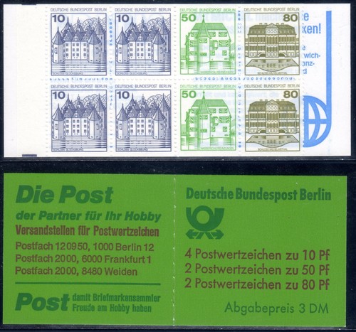 Markenheftchen berlin 1982 - berlin, 1982,