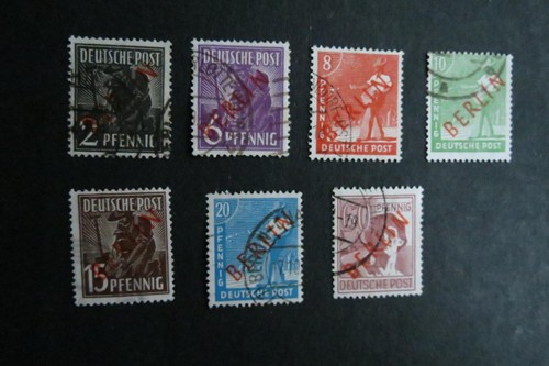 Berlin 1949 marken - berlin, 7